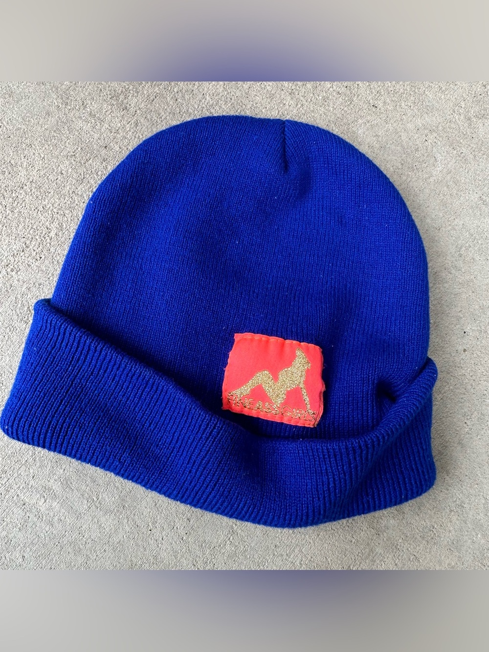 Fine Ass Girls 2010s Embroidered Beanie